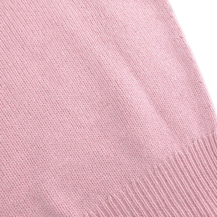 Chanel Sweater Knit Top Pink 95A #40 130893