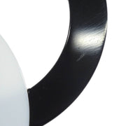 Chanel Dangle CC Earrings Clip-On Silver Artificial Pearl 96P 132193