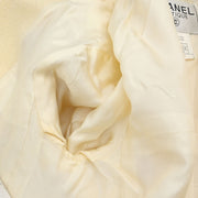 Chanel Single Breasted Jacket Off-white 96P #38 133513