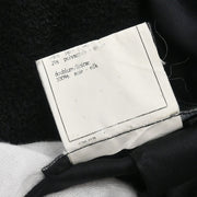 Chanel Double Breasted Jacket Black 95A #40 133519
