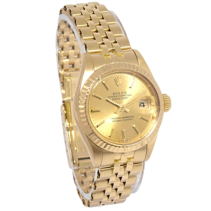 Rolex Oyster Perpetual Datejust 26mm Ref.69178 Self-winding Watch 18KYG 134493