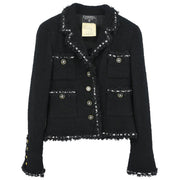Chanel Jacket Black 94A #36 134624