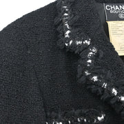 Chanel Jacket Black 94A #36 134624