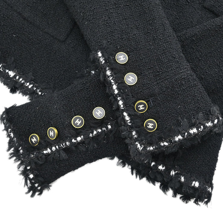 Chanel Jacket Black 94A #36 134624