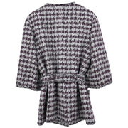 Chanel Single Breasted Collarless Jacket Gray P43160V31674 #42 134626
