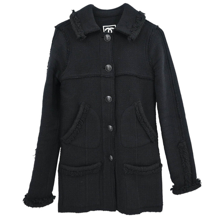Chanel Sport Line Jacket Black 08A #34 134628