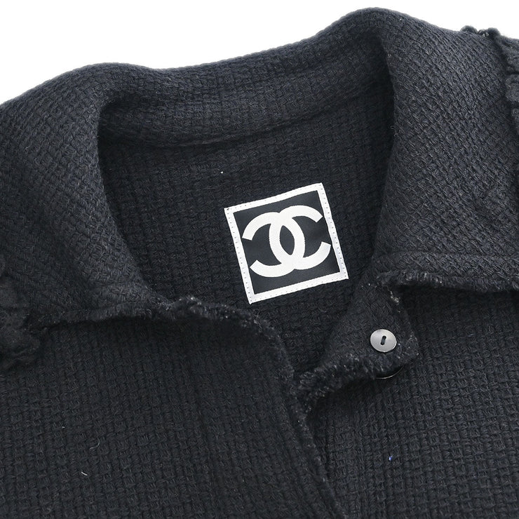 Chanel Sport Line Jacket Black 08A #34 134628