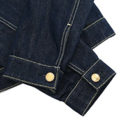 Louis Vuitton Denim Jacket Navy RW062W WJJA04CZ9 #40 134629