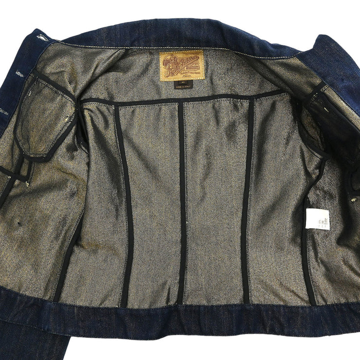 Louis Vuitton Denim Jacket Navy RW062W WJJA04CZ9 #40 134629