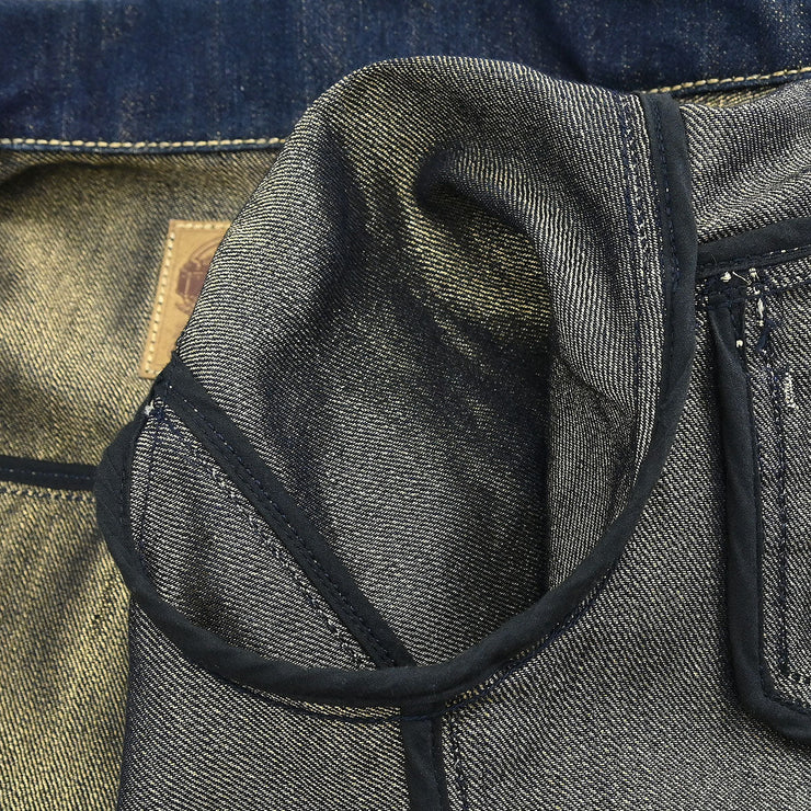 Louis Vuitton Denim Jacket Navy RW062W WJJA04CZ9 #40 134629