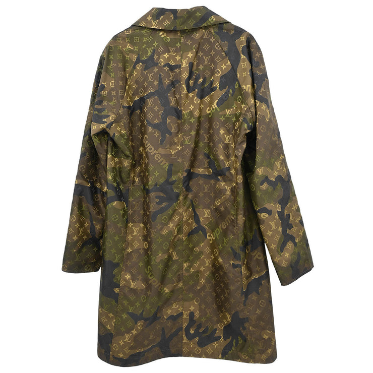 Louis Vuitton Supreme Reversible Coat Monogram Khaki HDC90WDOL #46 134631