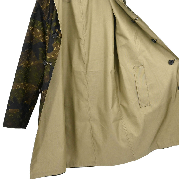 Louis Vuitton Supreme Reversible Coat Monogram Khaki HDC90WDOL #46 134631