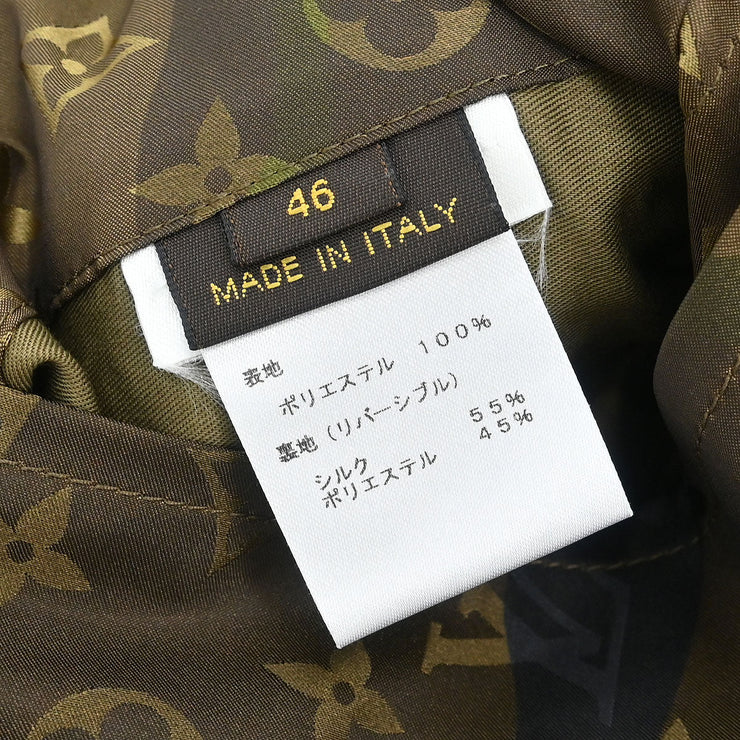 Louis Vuitton Supreme Reversible Coat Monogram Khaki HDC90WDOL #46 134631