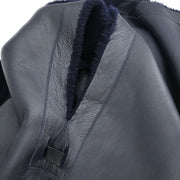 Celine Sleeveless Long Vest Jacket Navy 2 8N41/6012 #S 134632