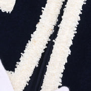 Chanel Collarless Jacket Navy 134634