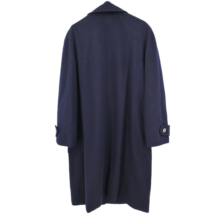 Chanel Coat Navy 94A #38 134638