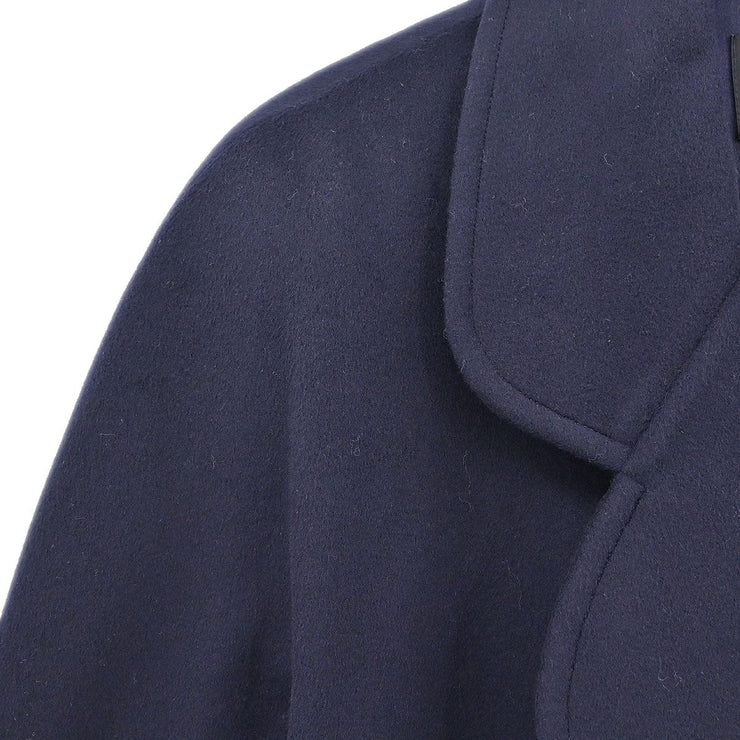 Chanel Coat Navy 94A #38 134638
