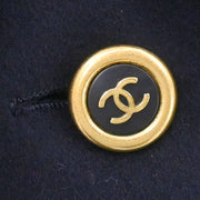 Chanel Coat Navy 94A #38 134638