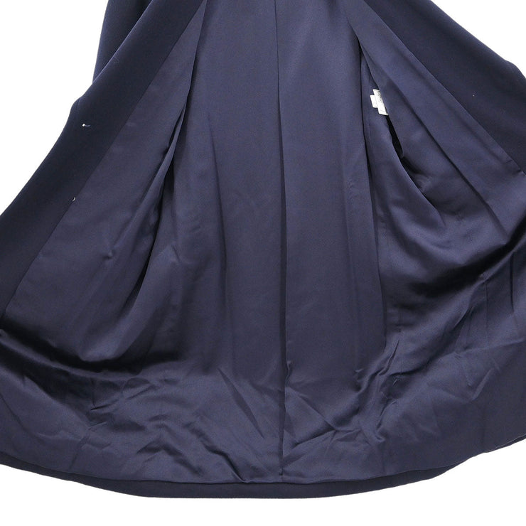 Chanel Coat Navy 94A #38 134638