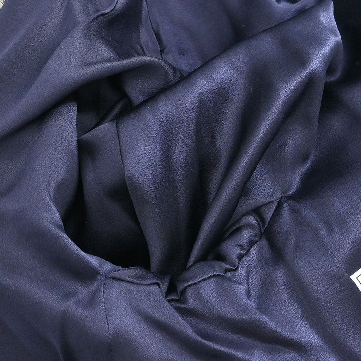 Chanel Coat Navy 94A #38 134638
