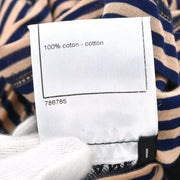 Chanel Sleeveless Tank Top Navy Pink 09P #36 134639