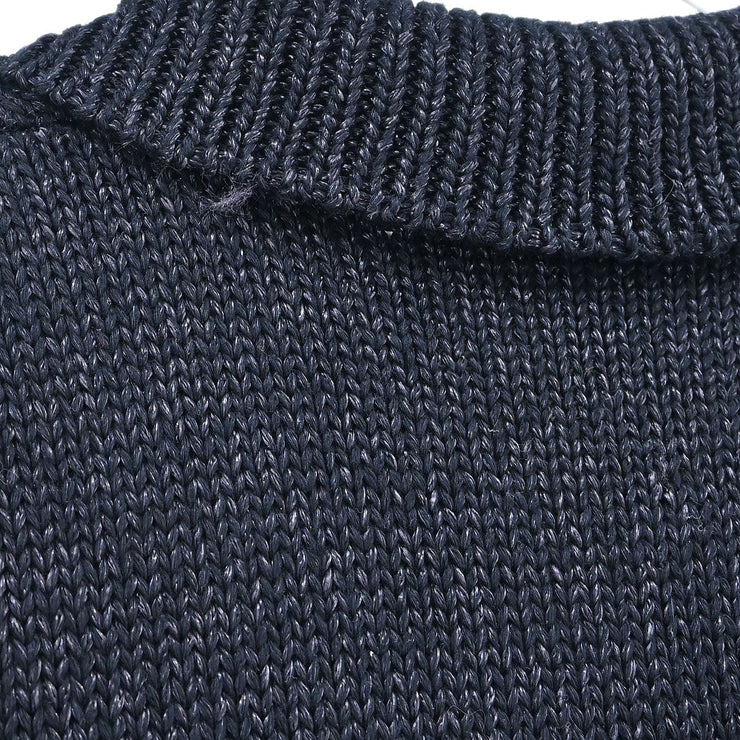 Chanel Sleeveless Top Navy 00T #42 134640