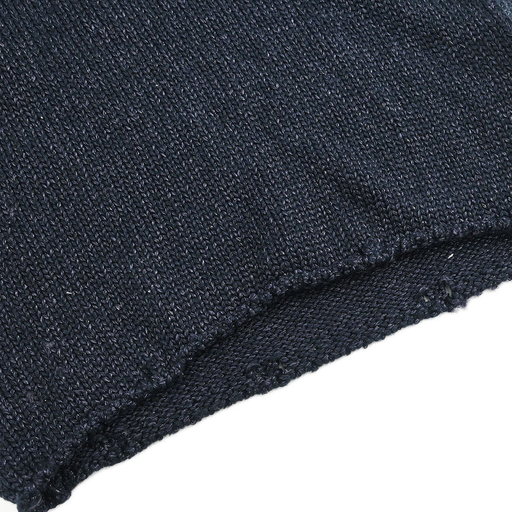 Chanel Sleeveless Top Navy 00T #42 134640