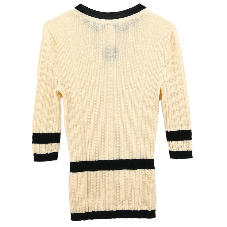 Chanel Top Off-white P52444K06738 #34 134641