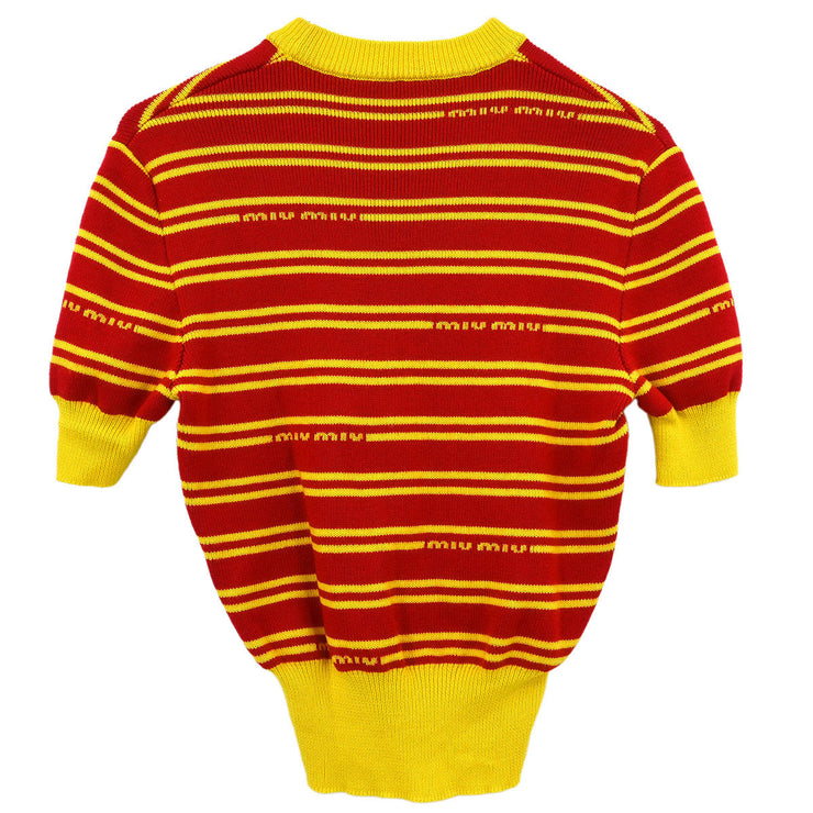 Miu Miu Sweater Yellow Red AMA2 2019 1113 #38 134642