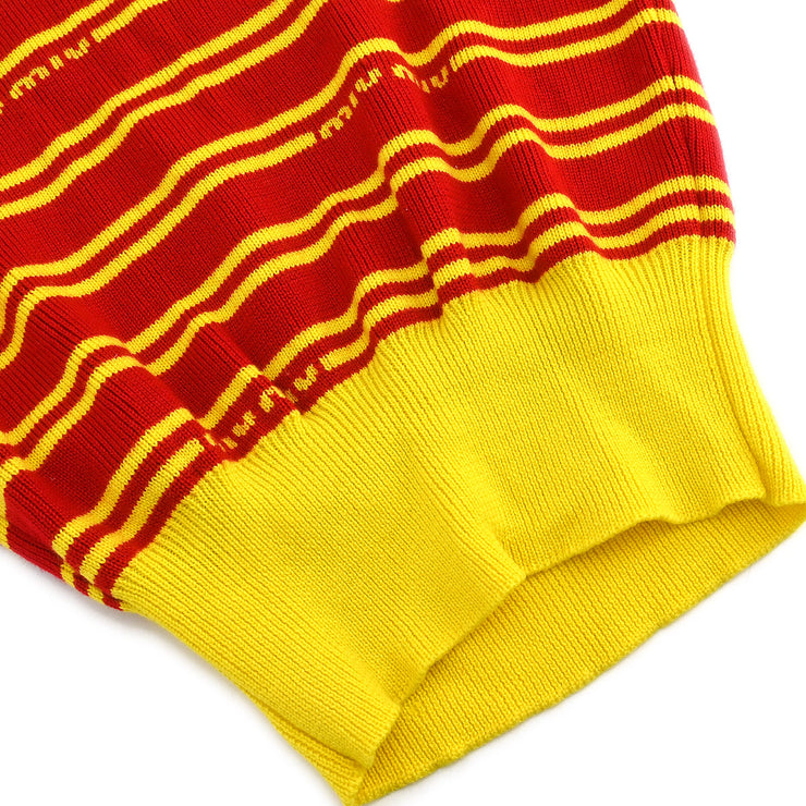 Miu Miu Sweater Yellow Red AMA2 2019 1113 #38 134642