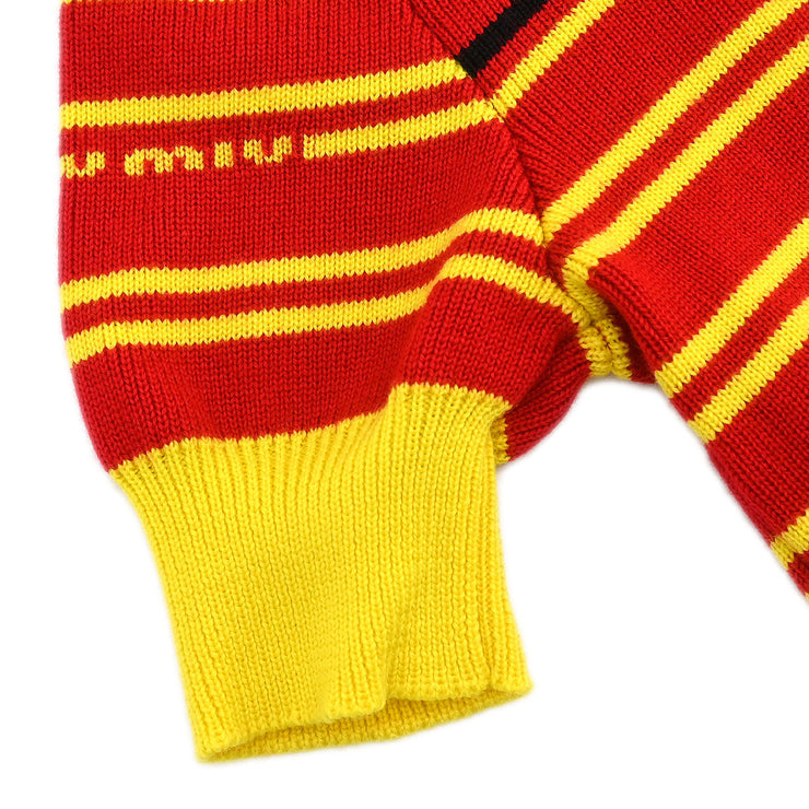 Miu Miu Sweater Yellow Red AMA2 2019 1113 #38 134642