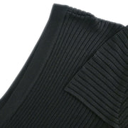 Chanel Sleeveless Tank Top Black 97P #34 134644