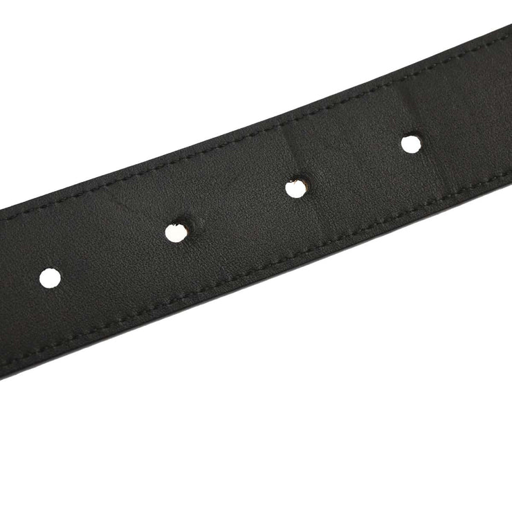Louis Vuitton Black Multicolor Ceinture LV Cut Belt #80/32 M6890W CA1008 134653