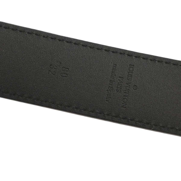 Louis Vuitton Black Multicolor Ceinture LV Cut Belt #80/32 M6890W CA1008 134653
