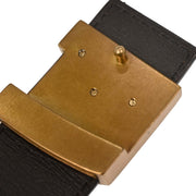 Louis Vuitton Brown Ceinture LV Initiales Utah Belt #100/40 M6902S CA1008 134655