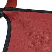 Hermes Rouge Vif Courchevel Evelyne 1 PM Shoulder Bag R Square: A 134657