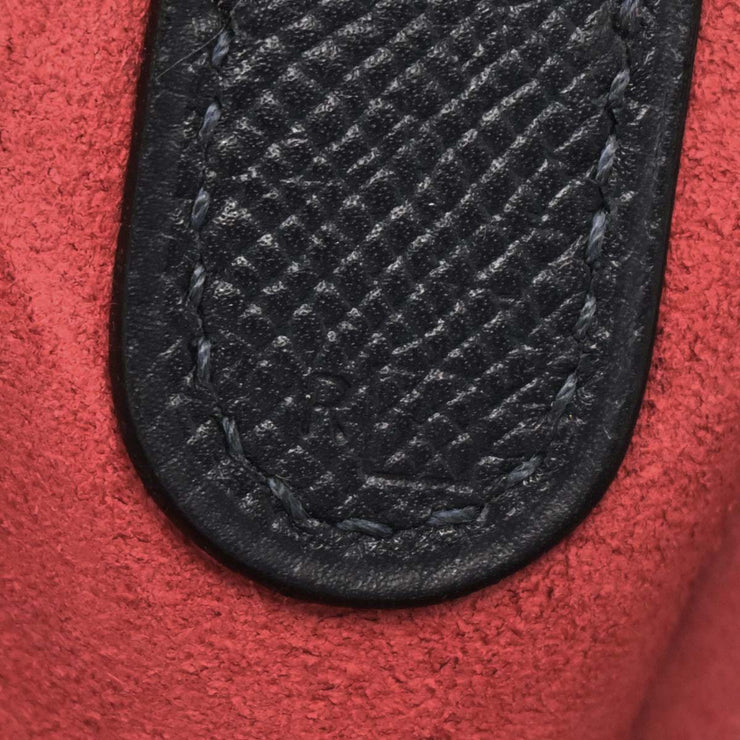 Hermes Rouge Vif Courchevel Evelyne 1 PM Shoulder Bag R Square: A 134657