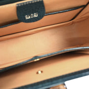 Gucci Dark Green Pigskin Bamboo 2way Handbag 000.29.0633 134664