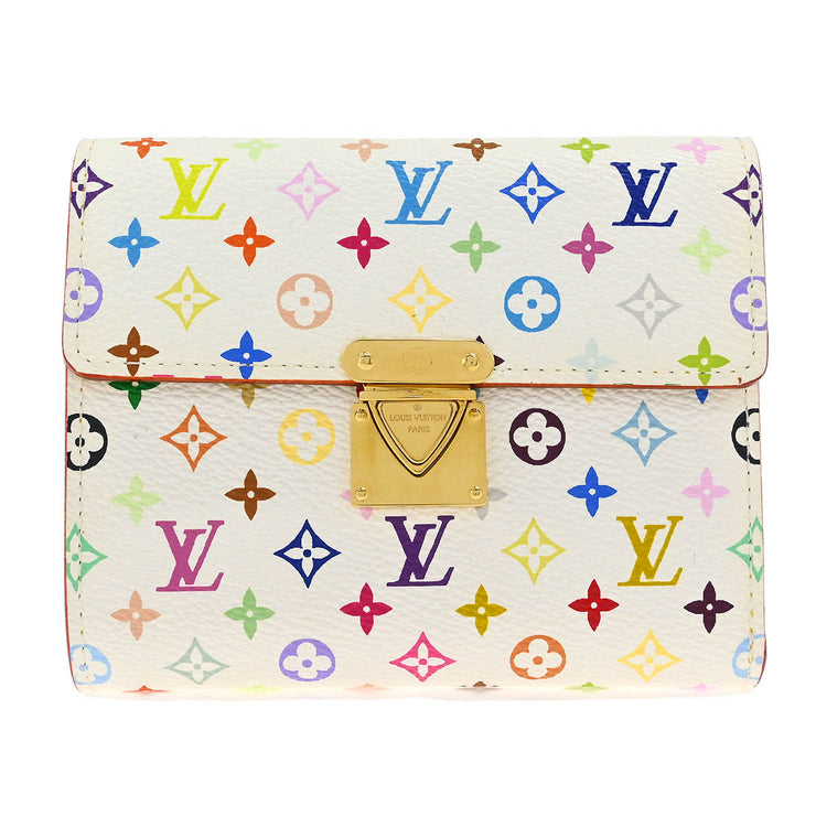 Louis Vuitton White Multicolor Portefeuille Koala Wallet M58014 TH0065 134667