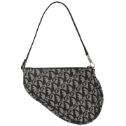 Christian Dior Black Trotter Saddle Handbag MC1013 134668
