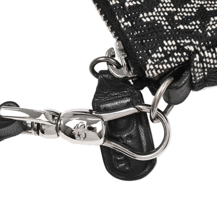 Christian Dior Black Trotter Saddle Handbag MC1013 134668