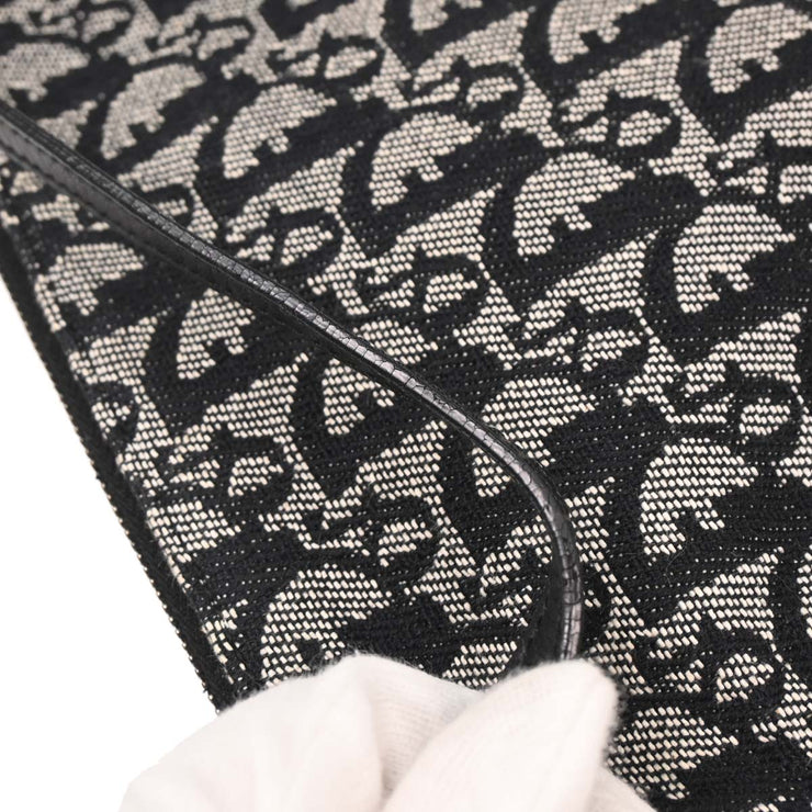 Christian Dior Black Trotter Saddle Handbag MC1013 134668