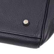 Hermes Blue Indigo Togo Kelly 50 Retourne 2way Handbag 11 Square: E 134672