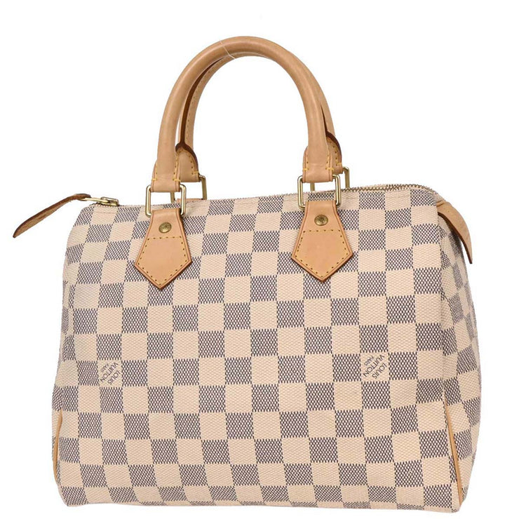 Louis Vuitton Damier Azur Speedy 25 Handbag N41534 SP2047 134678