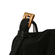 Prada Black Nylon Shoulder Bag 24 134686