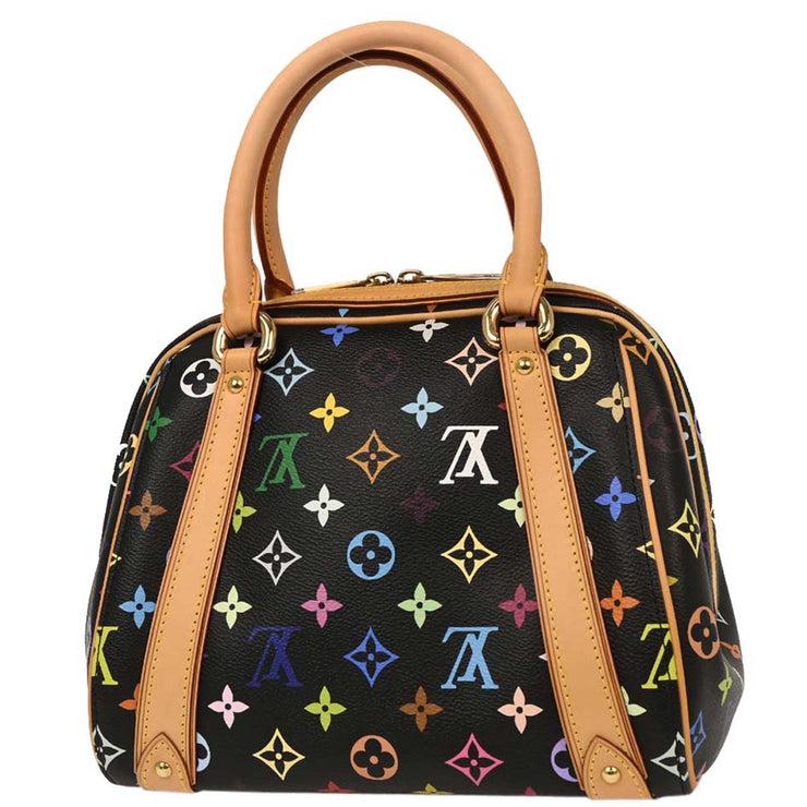 Louis Vuitton Black Monogram Multicolor Priscilla Handbag M40097 SP4087 134687