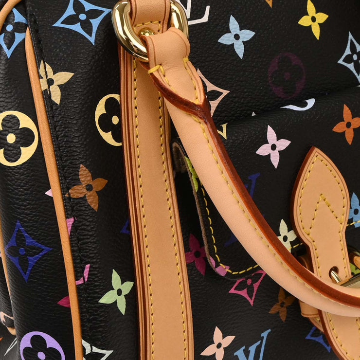 Louis Vuitton Black Monogram Multicolor Priscilla Handbag M40097 SP4087 134687