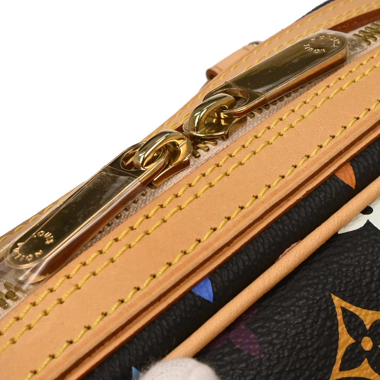 Louis Vuitton Black Monogram Multicolor Priscilla Handbag M40097 SP4087 134687