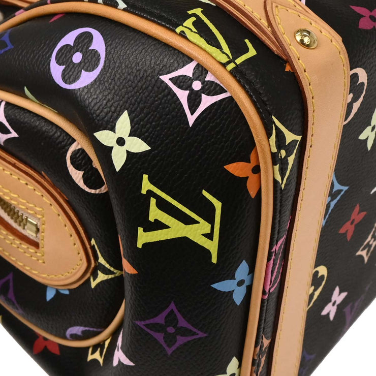 Louis Vuitton Black Monogram Multicolor Priscilla Handbag M40097 SP4087 134687