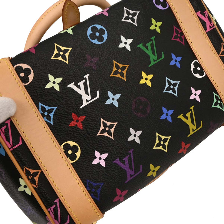 Louis Vuitton Black Monogram Multicolor Priscilla Handbag M40097 SP4087 134687